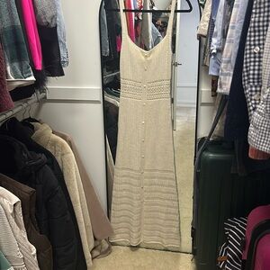 Crotchet maxi dress